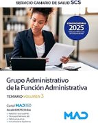 GRUPO ADMINISTRATIVO DE LA FUNCION ADMINISTRATIVA TEMARIO VOL.2, de Varios autores | portada del libro