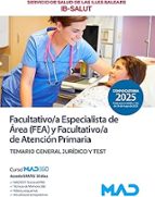 FACULTATIVO/A ESPECIALISTA AREA FEA Y FACULTATIVO/A ATENCION, de Varios autores | portada del libro