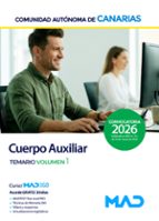 026 T1 AUXILIAR ADMINISTRATIVO DE LA COMUNIDAD AUTONOMA DE CANARIAS, de Varios autores | portada del libro