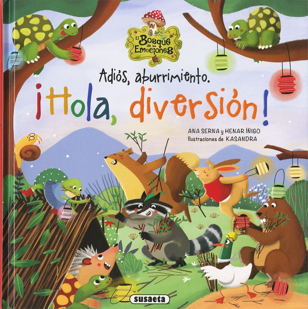 ADIOS ABURRIMIENTO ¡HOLA DIVERSION!, de SERNA, ANA | portada del libro