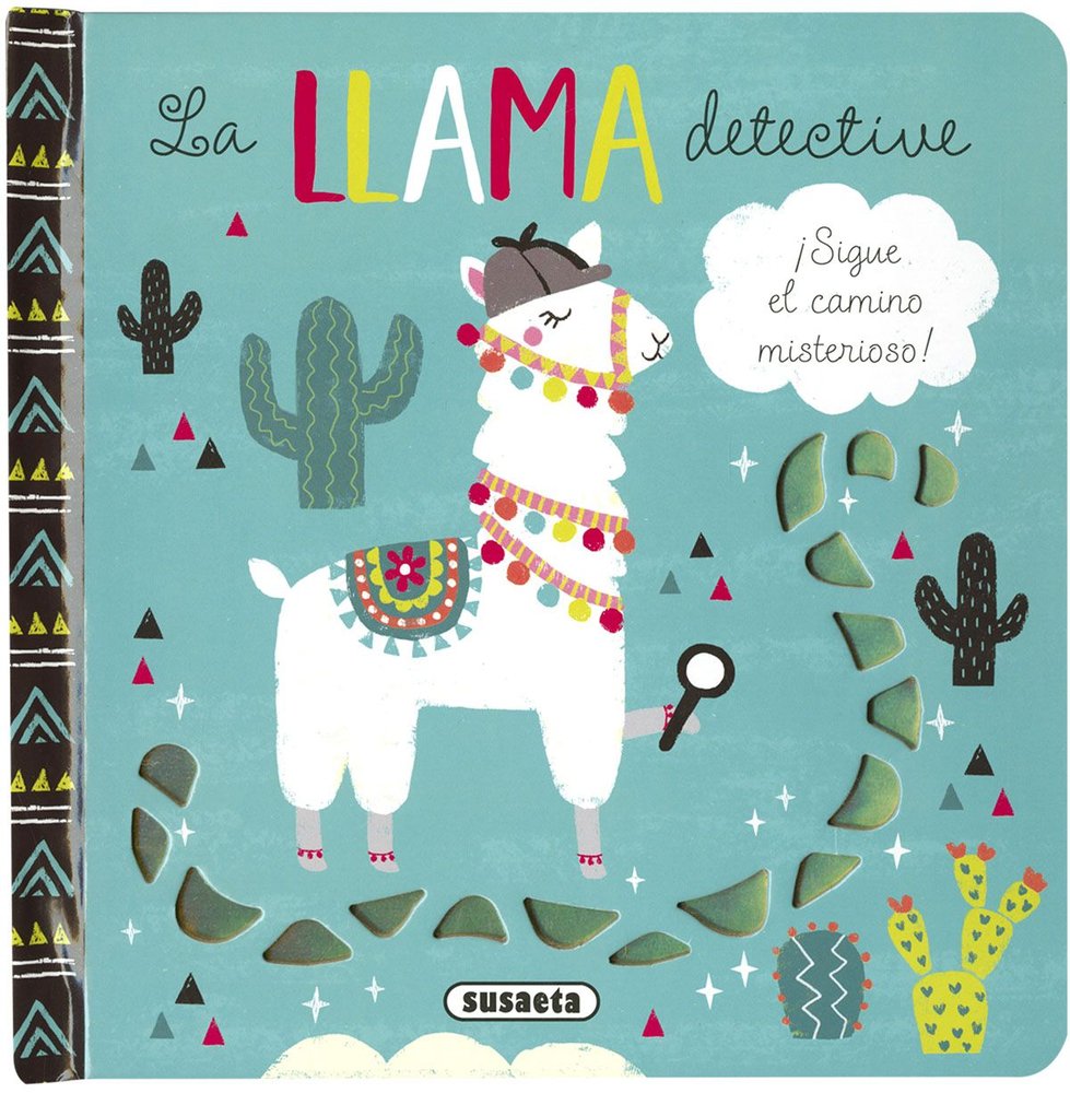 LA LLAMA DETECTIVE, de EDICIONES, SUSAETA | portada del libro