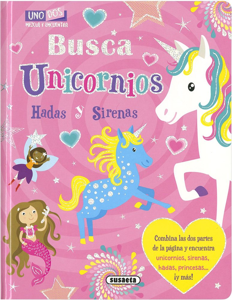 BUSCA UNICORNIOS, de EDICIONES, SUSAETA | portada del libro
