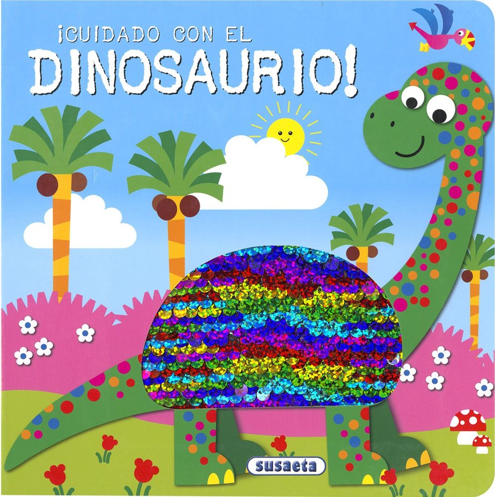 ¡CUIDADO CON EL DINOSAURIO!, de EDICIONES, SUSAETA | portada del libro