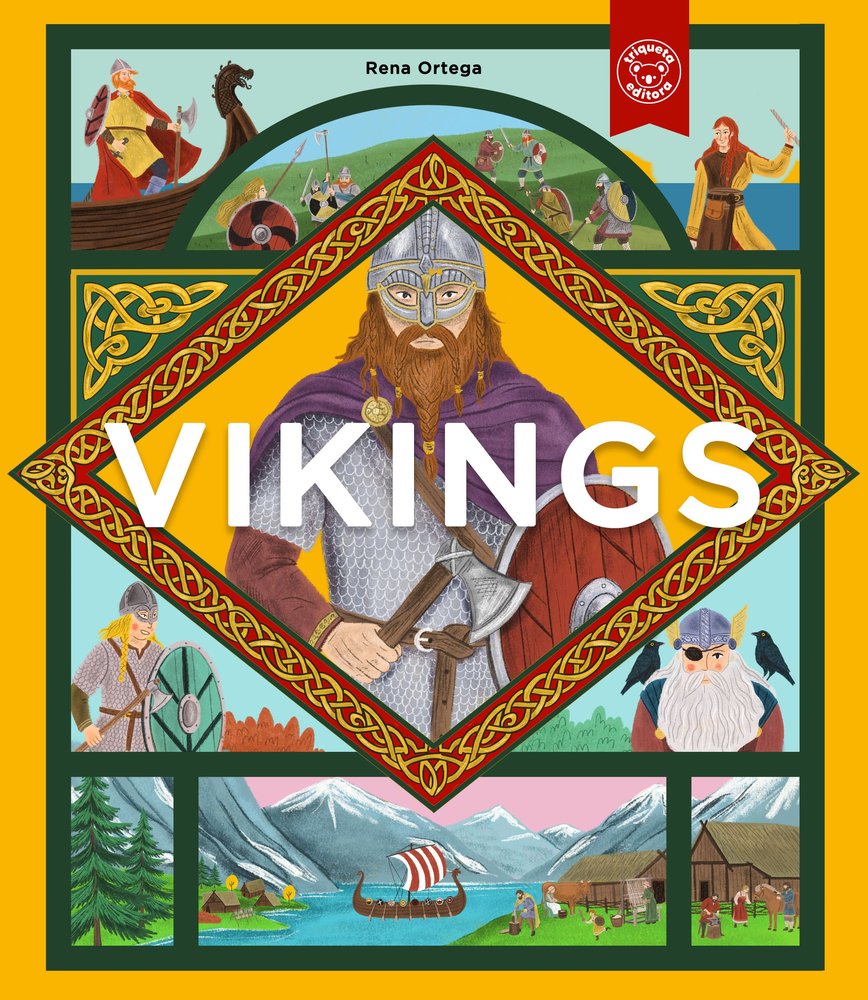 VIKINGS ("CACHITOS"), de ORTEGA, RENA | portada del libro