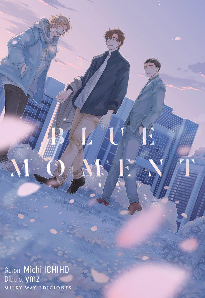 BLUE MOMENT, de ., ymz | portada del libro