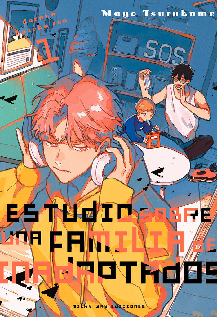 ESTUDIOS SOBRE UNA FAMILIA DE INADAPTADOS 1, de Tsurukame, Mayo | portada del libro