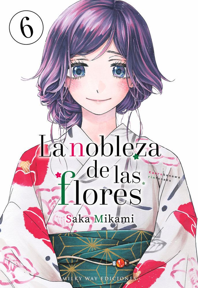 LA NOBLEZA DE LAS FLORES 6, de Mikami,Saka | portada del libro