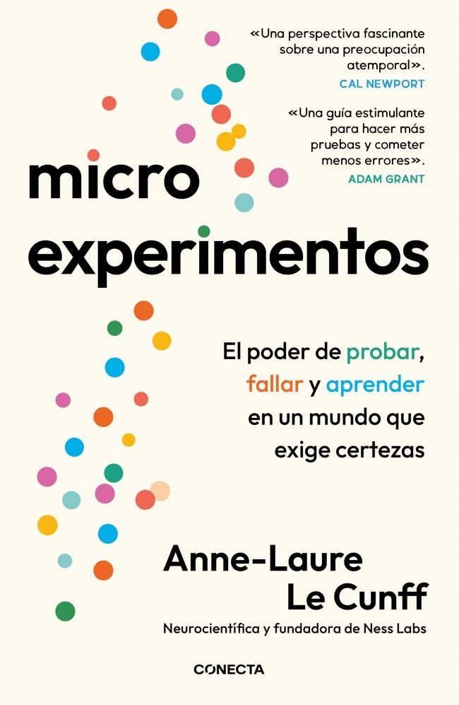 MICROEXPERIMENTOS, de ANNE-LAURE LE CUNFF | portada del libro