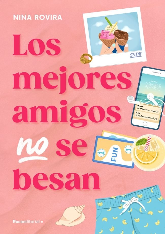 Los mejores amigos no se besan, de NINA ROVIRA | portada del libro