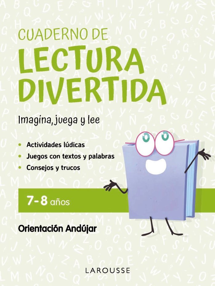 CUADERNO DE LECTURA DIVERTIDA 7 8 AÑOS, de CIUDAD REAL NUÑEZ, GINES | portada del libro