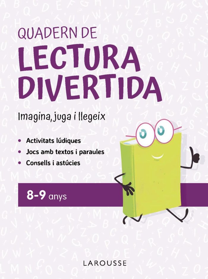 Quadern de lectura divertida 8-9 anys, de CIUDAD REAL NUÑEZ, GINES | portada del libro