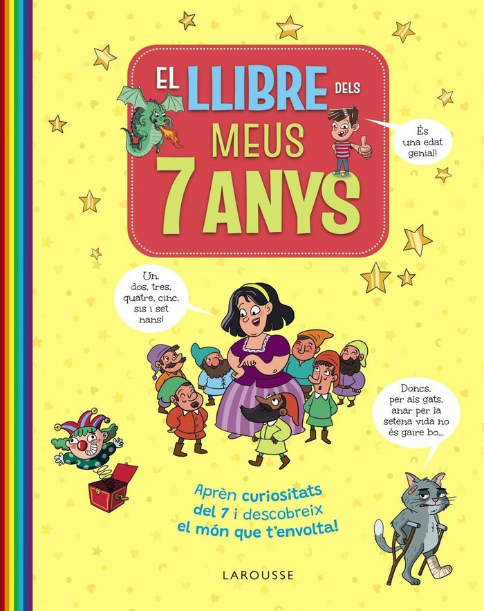 EL LLIBRE DELS MEUS 7 ANYS, de LAROUSSE EDITORIAL | portada del libro