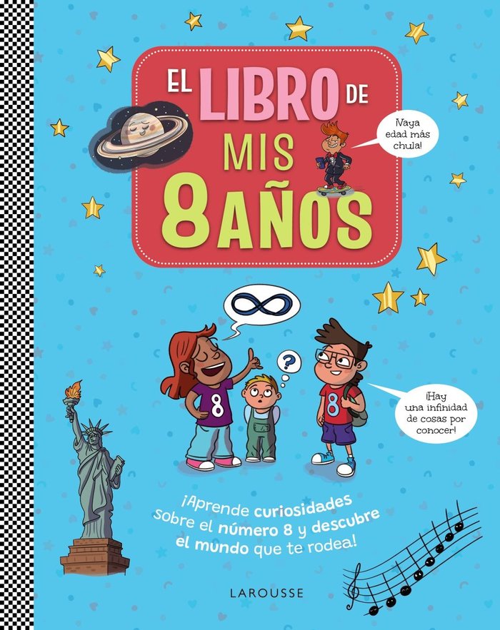 EL LIBRO DE MIS 8 AÑOS, de LAROUSSE EDITORIAL | portada del libro