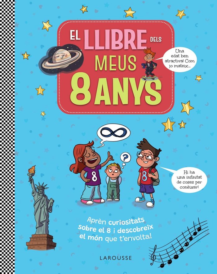 EL LLIBRE DELS MEUS 8 ANYS, de LAROUSSE EDITORIAL | portada del libro