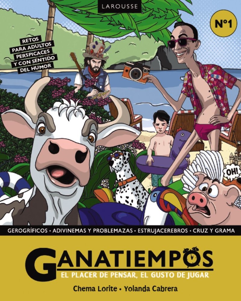 Ganatiempos. El placer de pensar, el gusto de jugar, de LORITE, CHEMA | portada del libro