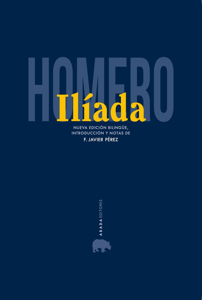 LA ILIADA, de HOMERO | portada del libro