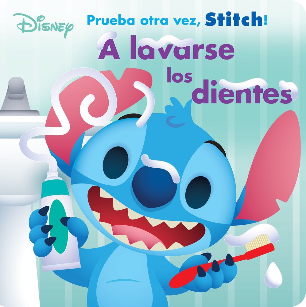 Stitch. A lavarse los dientes, de DISNEY | portada del libro