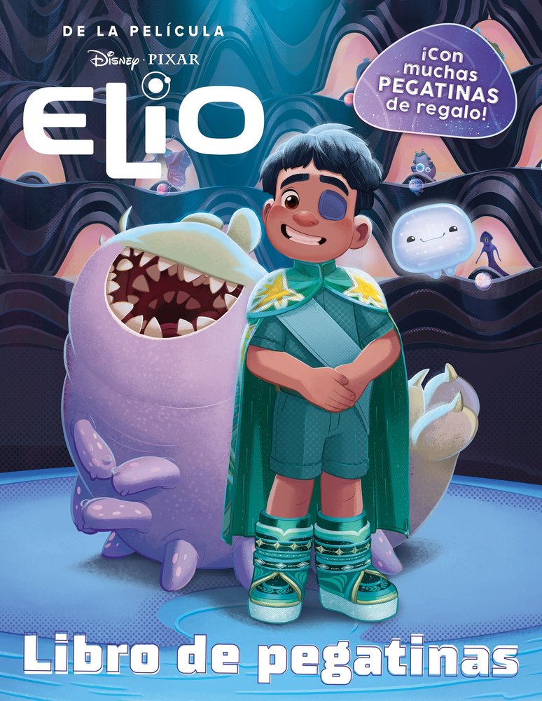 Elio. Libro de pegatinas, de DISNEY | portada del libro