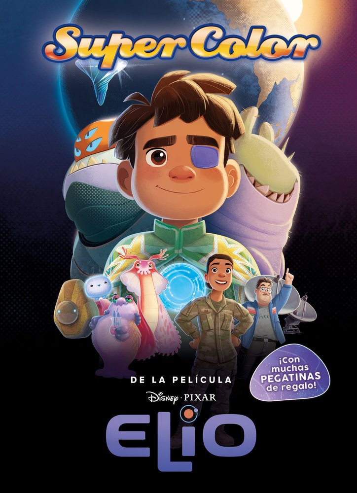 Elio. Supercolor, de DISNEY | portada del libro