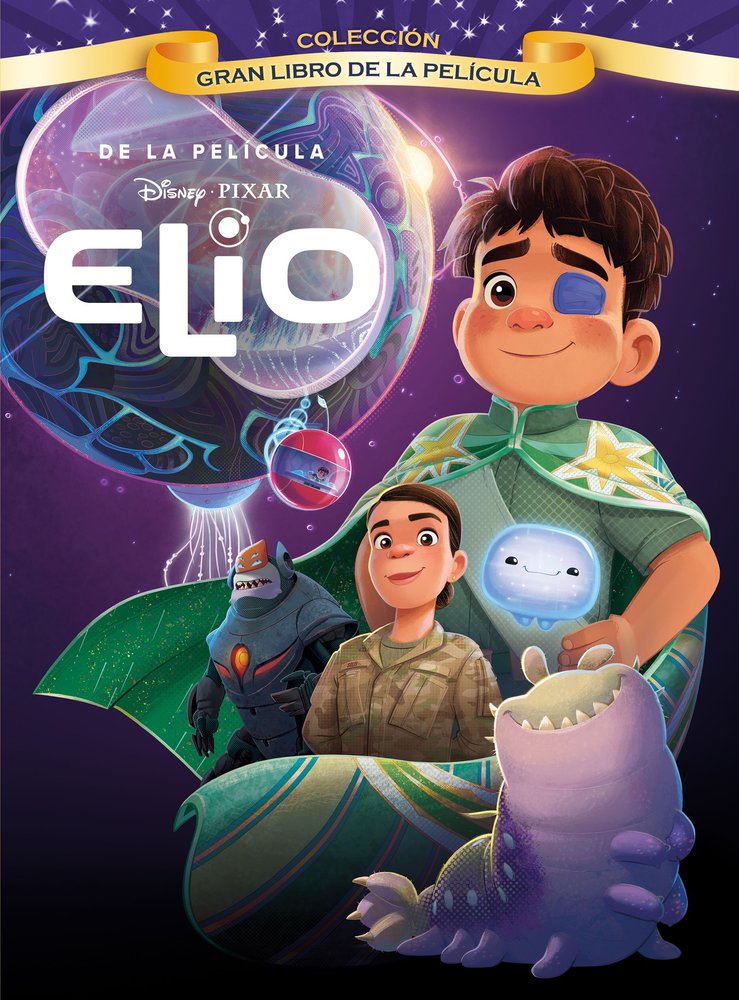 ELIO GRAN LIBRO DE LA PELICULA, de DISNEY | portada del libro