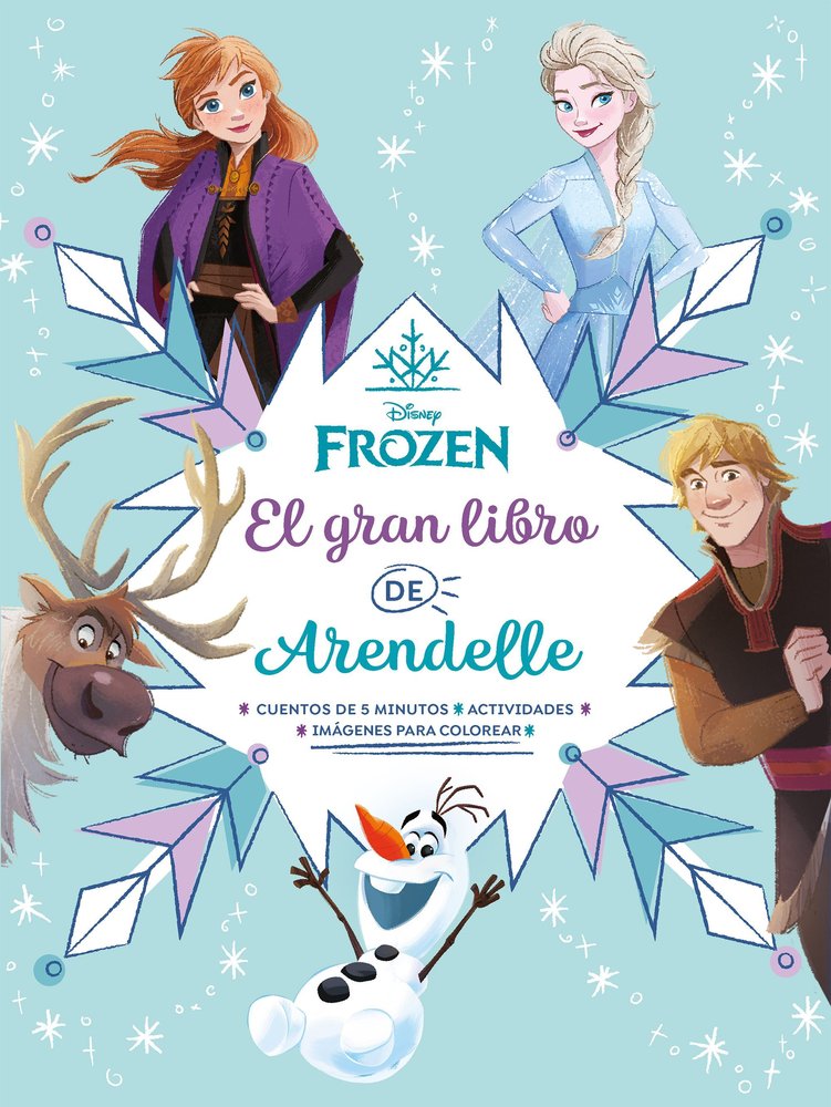 Frozen. El gran libro de Arendelle, de DISNEY | portada del libro