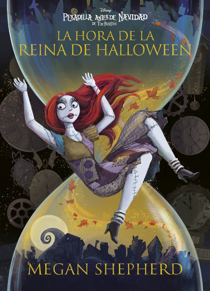 PESADILLA ANTES DE NAVIDAD. LA HORA DE LA REINA DE HALLOWEEN, de DISNEY | portada del libro