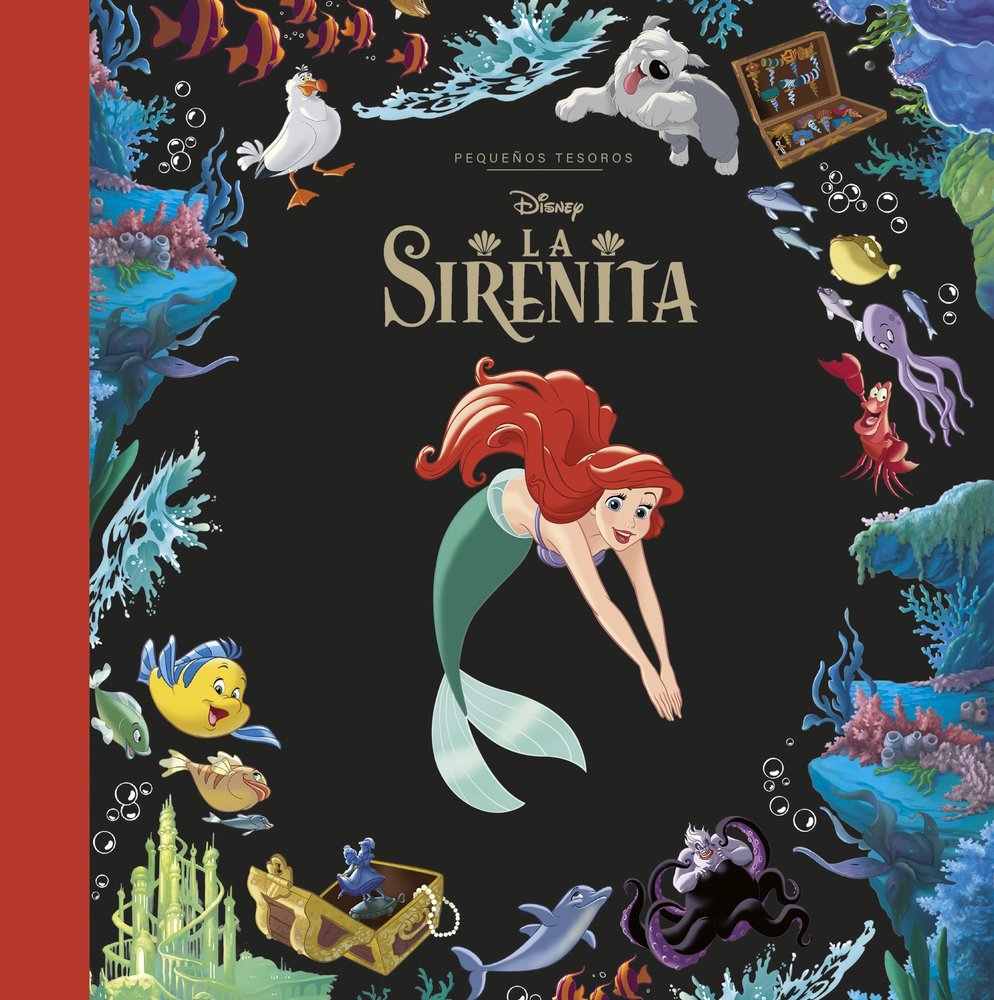 LA SIRENITA. PEQUEÑOS TESOROS DISNEY, de DISNEY | portada del libro