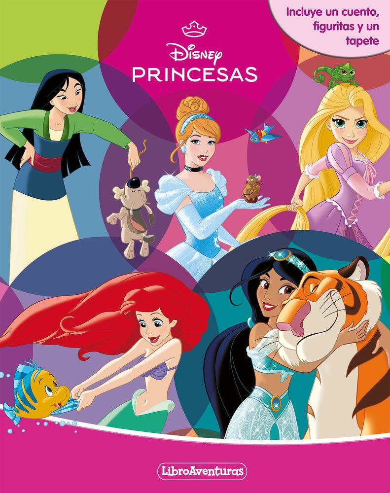 PRINCESAS. LIBROAVENTURAS, de DISNEY | portada del libro