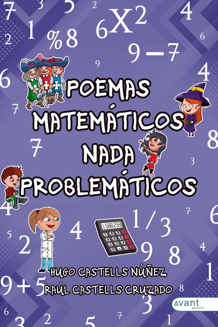 POEMAS MATEMÁTICOS NADA PROBLEMÁTICOS, de Castells Cruzado, Raúl | portada del libro
