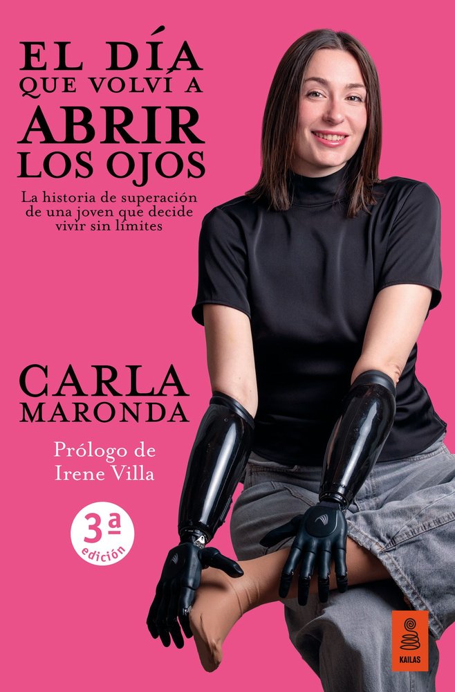 EL DIA QUE VOLVI A ABRIR LOS OJOS, de MARONDA, CARLA | portada del libro