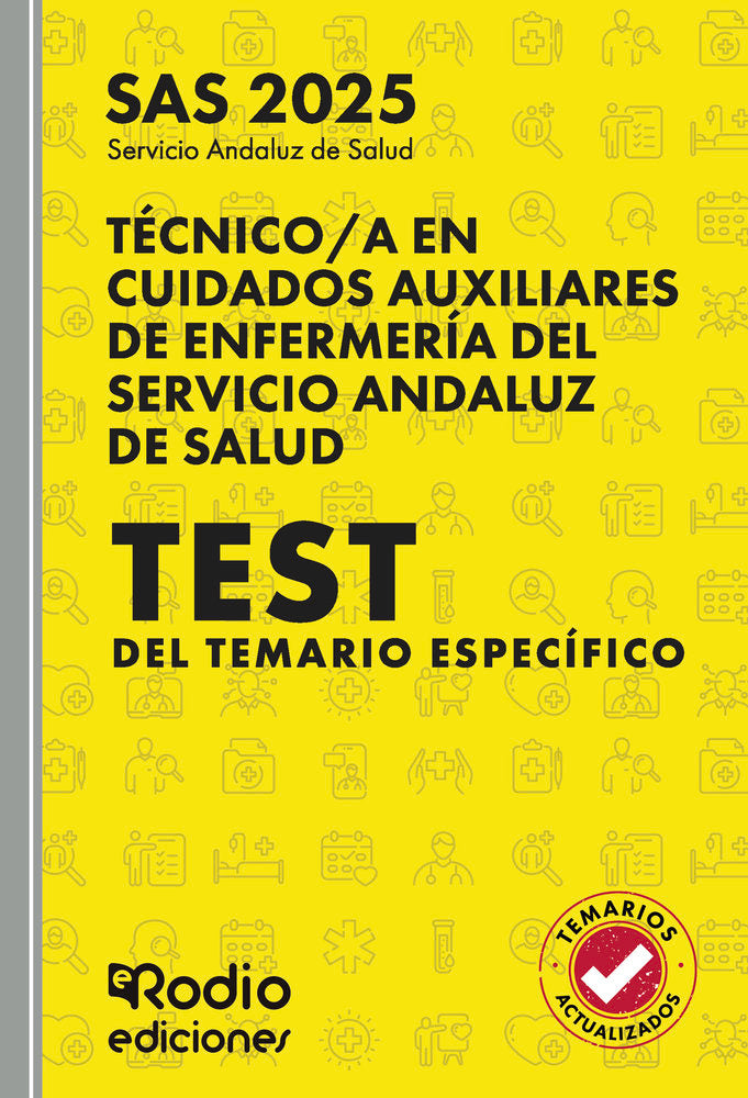 TECNICO A EN CUIDADOS AUXILIARES DE ENFERMERIA DEL SERVICIO, de RODIO, EDICIONES | portada del libro
