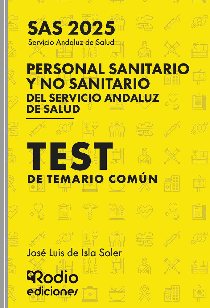 PERSONAL SANITARIO Y NO SANITARIO DEL SERVICIO ANDALUZ DE SA, de DE ISLA SOLER, JOSE LUIS | portada del libro