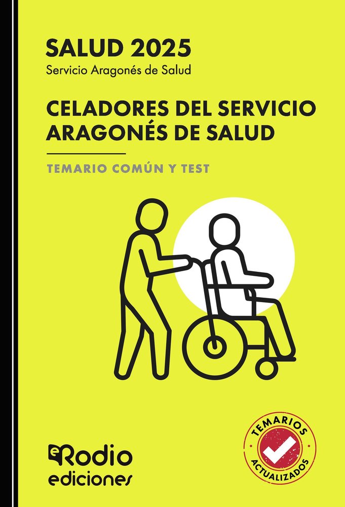 CELADOR SERVICIO ARAGON SALUD TEMARIO COMUN Y TE, de RODIO, EDICIONES | portada del libro