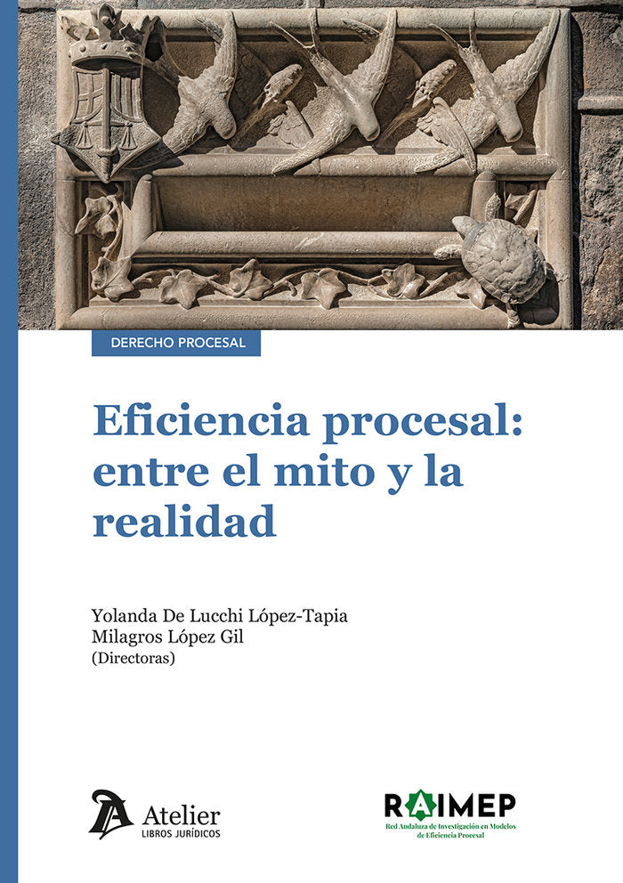 EFICIENCIA PROCESAL: ENTRE EL MITO Y LA REALIDAD, de YOLANDA DE LUCCHI LOPEZ-TAPIA | portada del libro