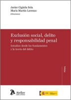 EXCLUSION SOCIAL Y SISTEMA PENAL Y PENITENCIARIO, de MARIA MARTIN LORENZO | portada del libro