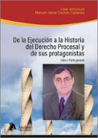 DE EJECUCION A HISTORIA DERECHO PROCESAL Y PROTAGONISTA 1, de Varios autores | portada del libro