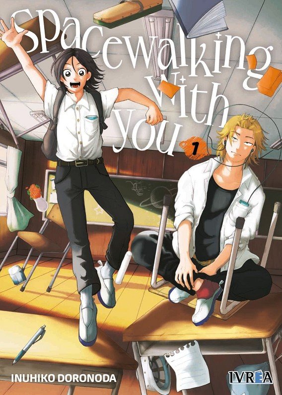SPACEWALKING WITH YOU 01, de INUHIKO DORONODA | portada del libro