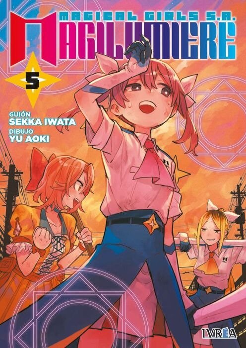 MAGILUMIERE MAGICAL GIRLS S.A. VOL 5, de SEKKA IWATA | portada del libro