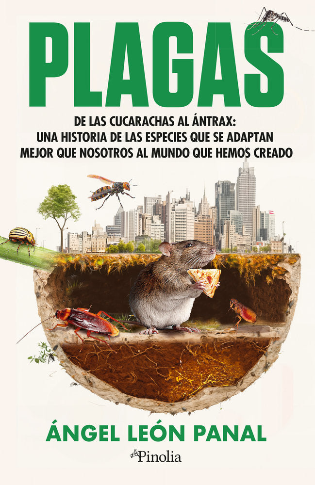 PLAGAS, de PANAL,ANGEL LEON | portada del libro