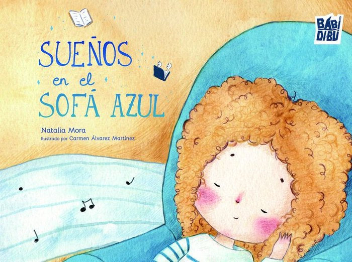SUEÑOS EN EL SOFA AZUL, de MORA, NATALIA | portada del libro