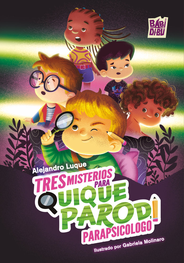 TRES MISTERIOS PARA QUIQUE PARODI PARAPSICOLOGO, de LUQUE,ALEJANDRO | portada del libro