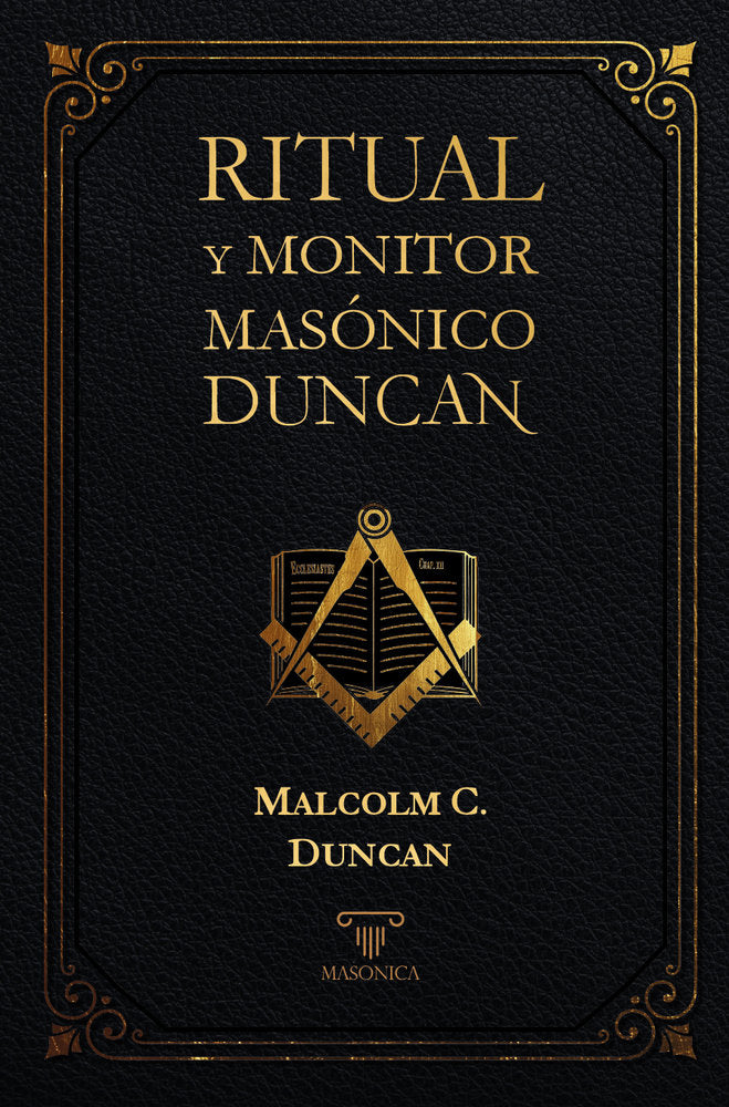 RITUAL Y MONITOR MASONICO DUNCAN, de DUNCAN, MALCOLM C. | portada del libro