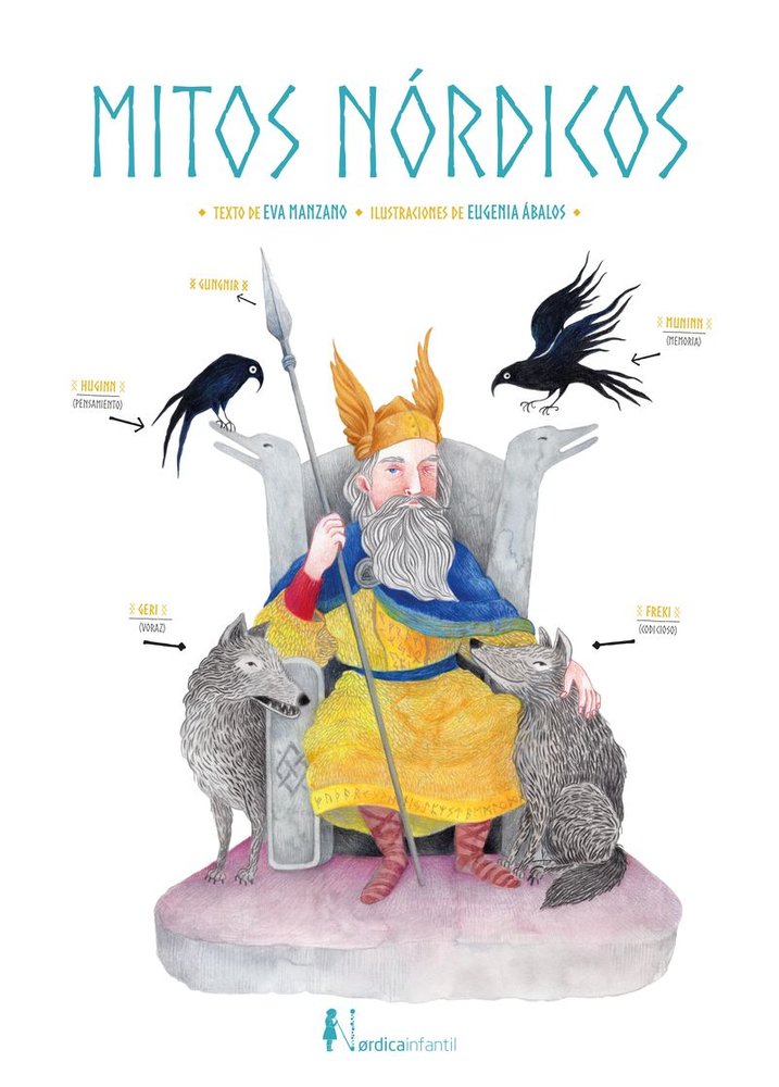 MITOS NORDICOS RTC, de MANZANO,EVA | portada del libro