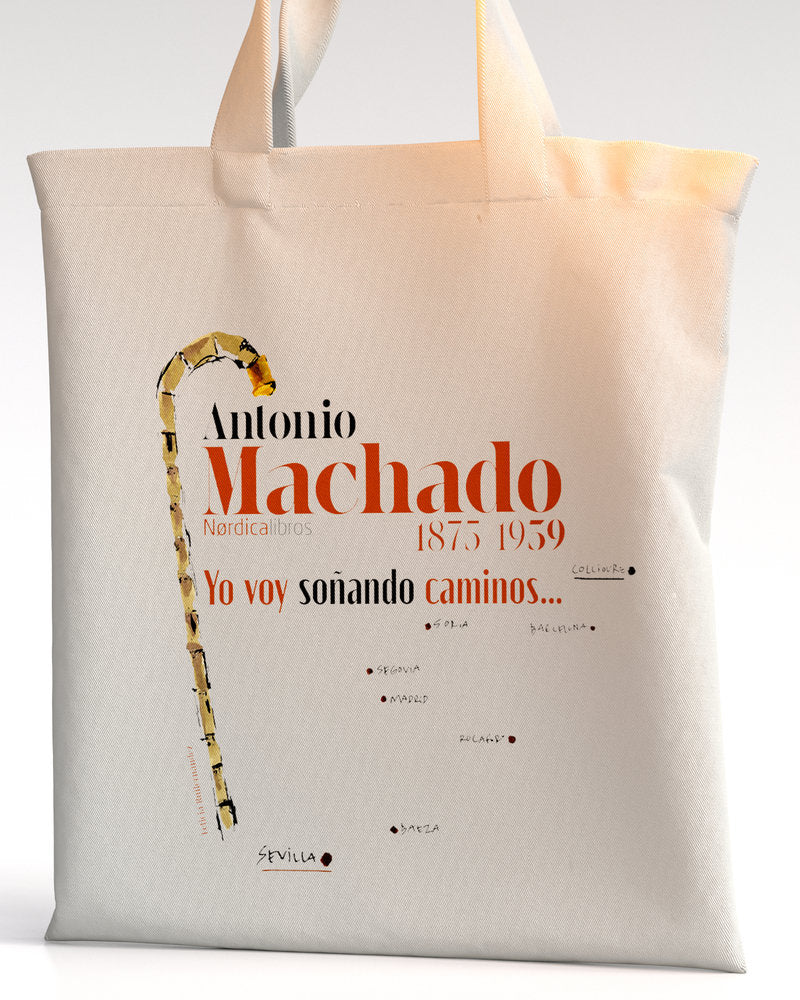 BOLSA 150 ANIVERSARIO ANTONIO MACHADO, de MACHADO,ANTONIO | portada del libro
