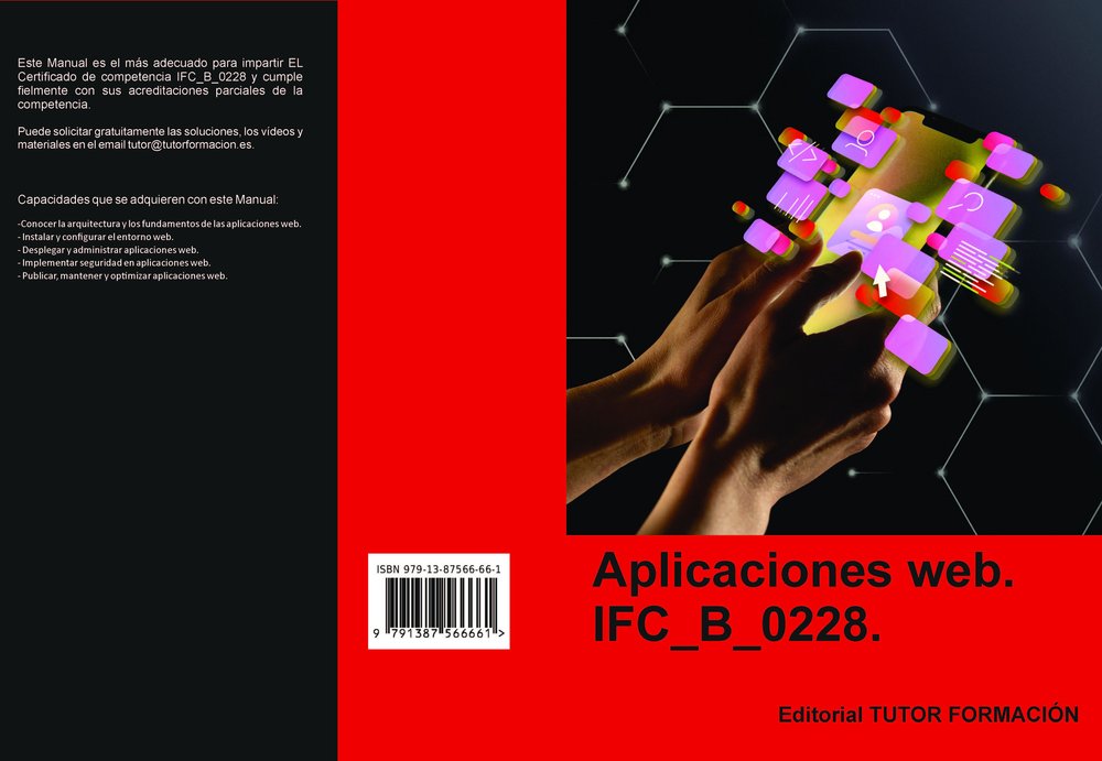 APLICACIONES WEB. IFC_B_0228., de CORONADO GARCIA, BEATRIZ | portada del libro