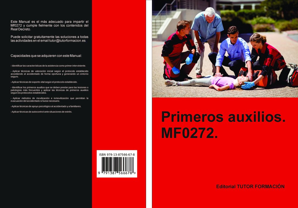 PRIMEROS AUXILIOS. MF0272., de MARTIN VILLAOSLADA, OLGA | portada del libro