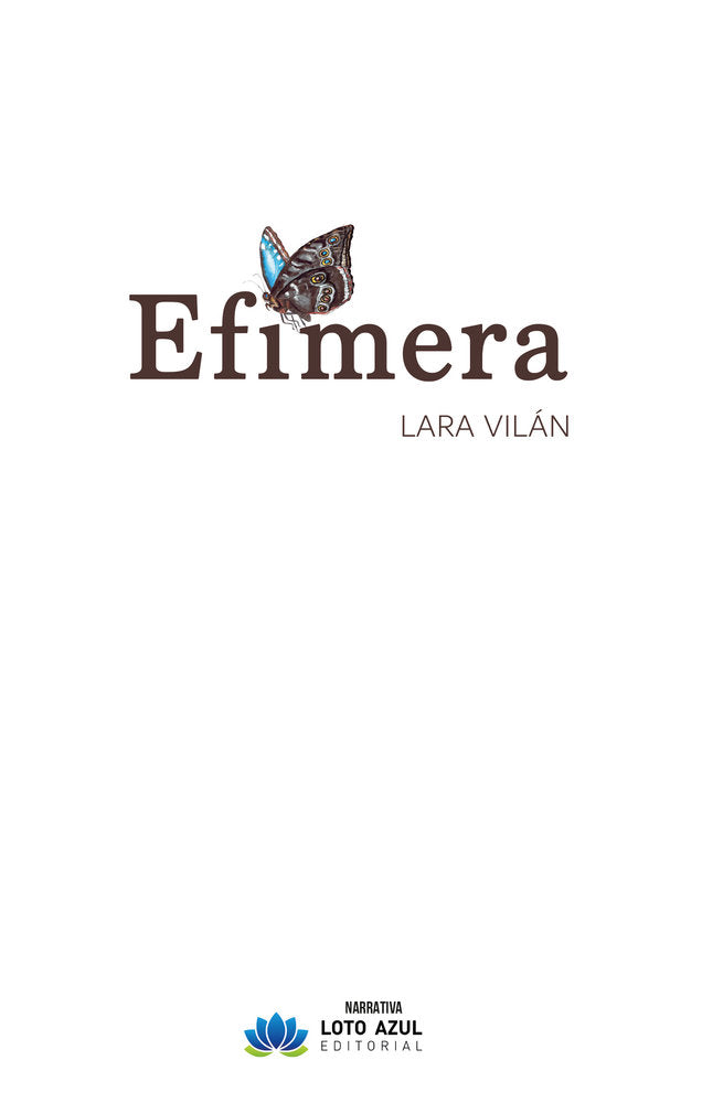 Efímera, de Vilán, Lara | portada del libro