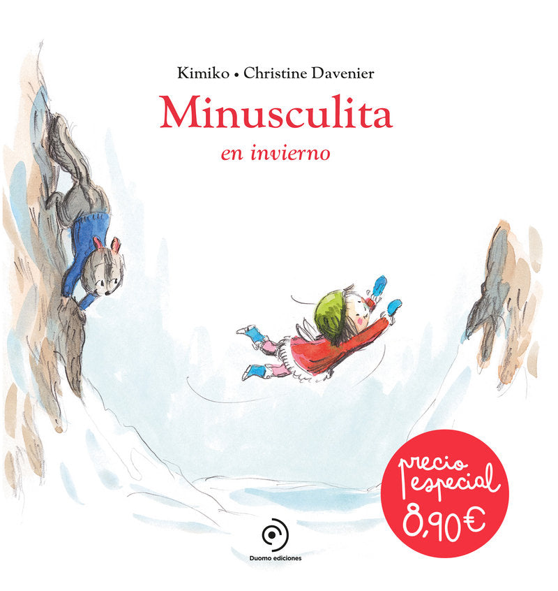 MINUSCULITA EN INVIERNO, de KIMIKO | portada del libro