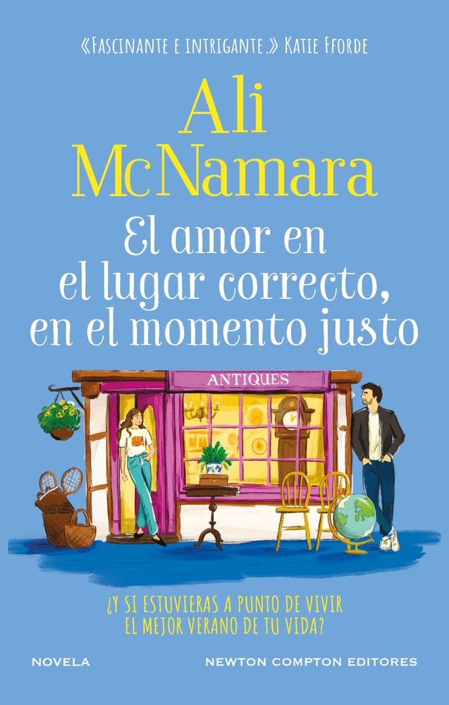 EL AMOR EN EL LUGAR CORRECTO, EN EL MOMENTO JUSTO, de MCNAMARA, ALI | portada del libro