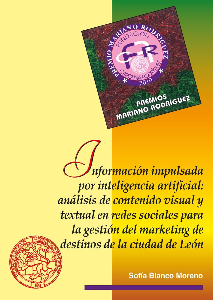 INFORMACION IMPULSADA POR INTELIGENCIA ARTIFICIAL: ANALISIS DE CONTENIDO VISUAL, de BLANCO MORENO, SOFIA | portada del libro
